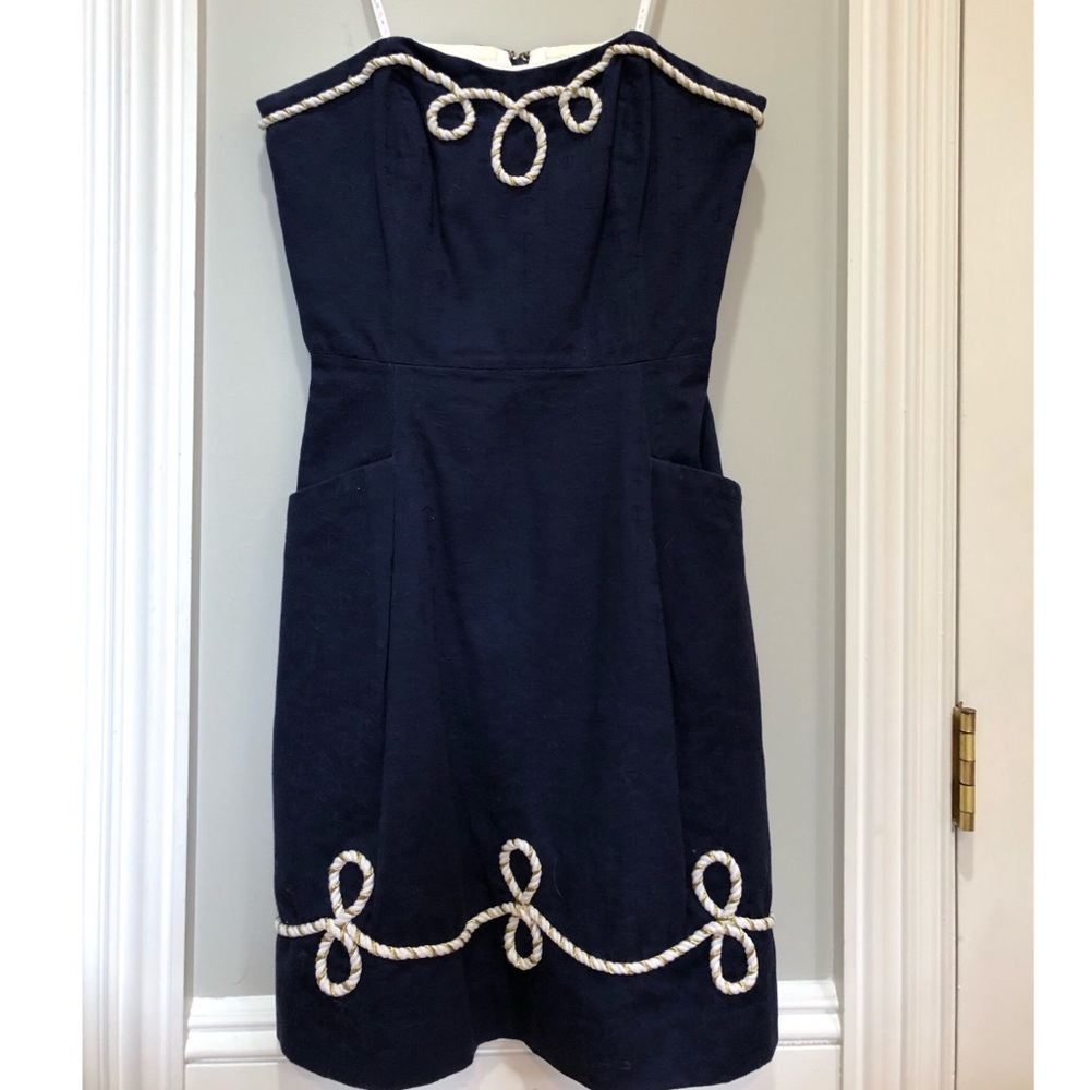 Navy Lilly Pulitzer dress
